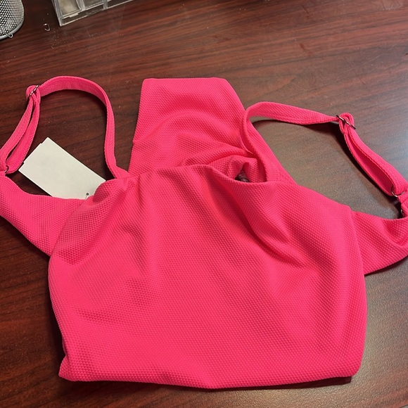 NWT Maaji Fuchsia Dianthus Alicia Trikini One Piece Reversible Swimsuit - Picture 7 of 12